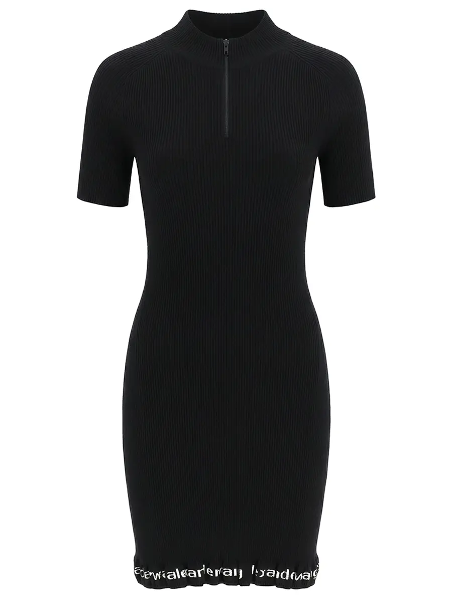 Платье однотонное