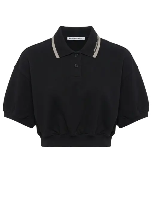 Поло хлопковое ALEXANDER WANG