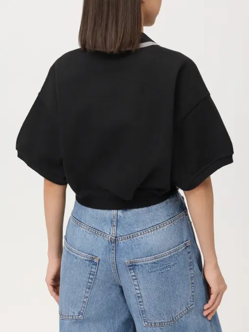 Поло хлопковое ALEXANDER WANG