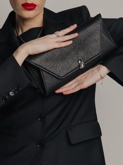 Клатч кожаный KONVERT PARS