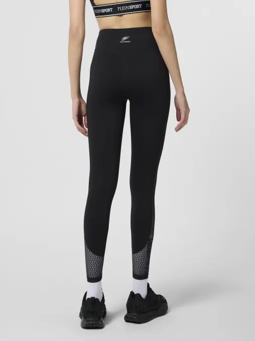 Леггинсы однотонные PLEIN SPORT