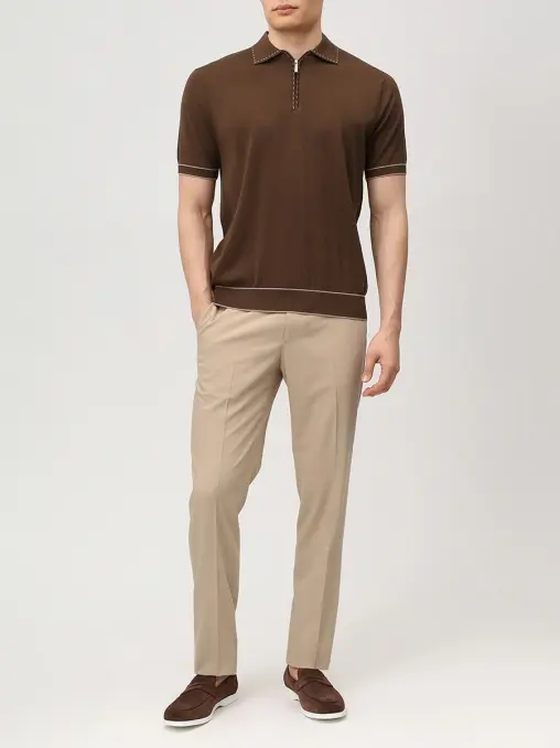 Поло хлопковое CUDGI