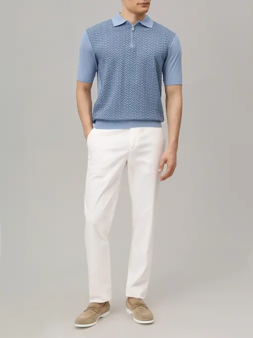 Поло хлопковое CUDGI