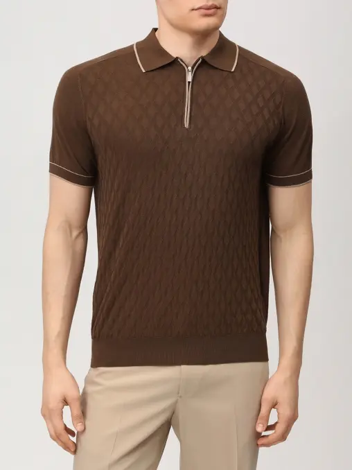 Поло хлопковое CUDGI