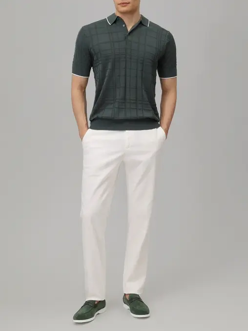 Поло хлопковое CUDGI