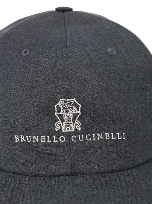 Бейсболка шерстяная BRUNELLO CUCINELLI