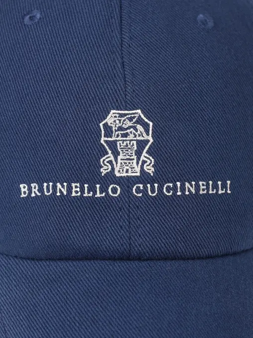Бейсболка хлопковая BRUNELLO CUCINELLI
