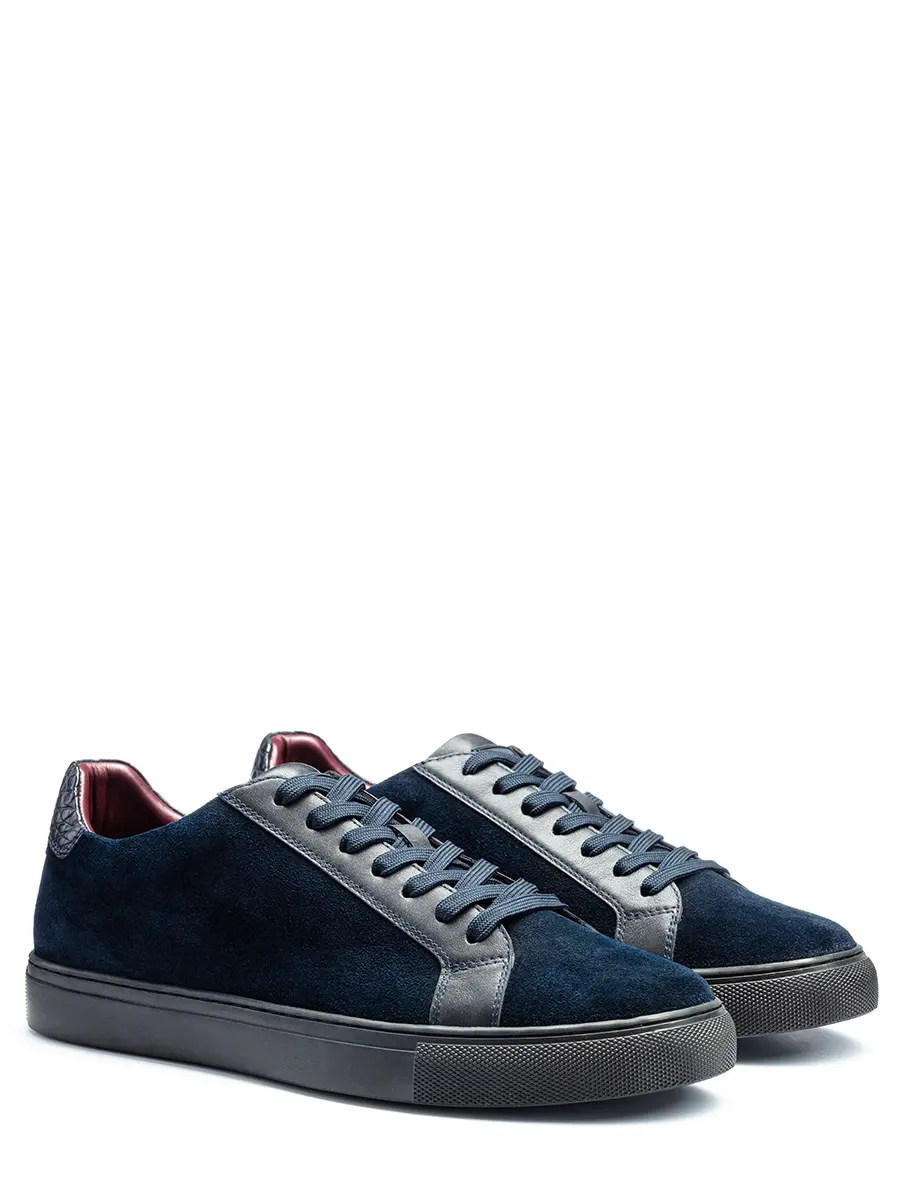 Кеды однотонные