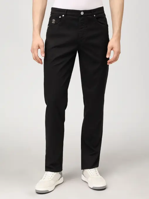 Джинсы хлопковые BRUNELLO CUCINELLI