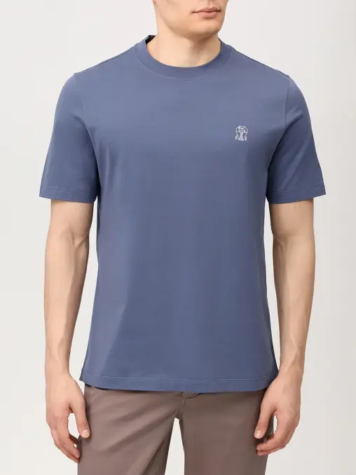 Футболка хлопковая BRUNELLO CUCINELLI