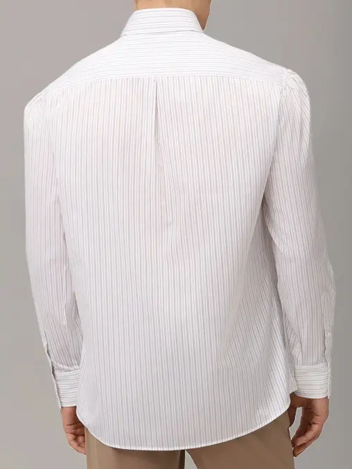 Рубашка Basic Fit хлопковая BRUNELLO CUCINELLI