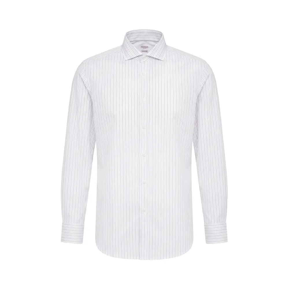 Рубашка Basic Fit хлопковая