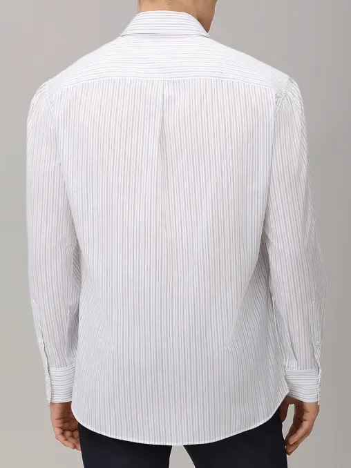 Рубашка Basic Fit хлопковая BRUNELLO CUCINELLI