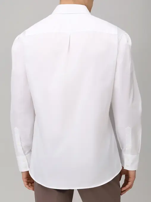 Рубашка Basic Fit хлопковая BRUNELLO CUCINELLI