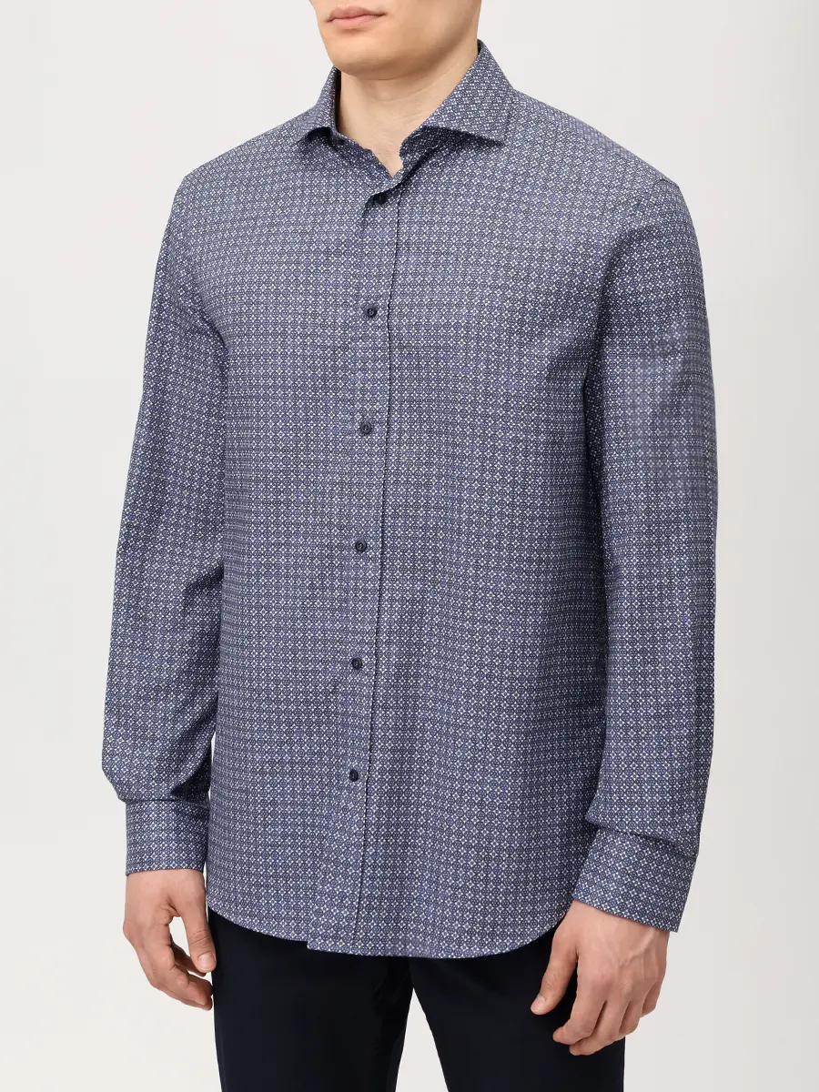 Рубашка Easy Fit хлопковая