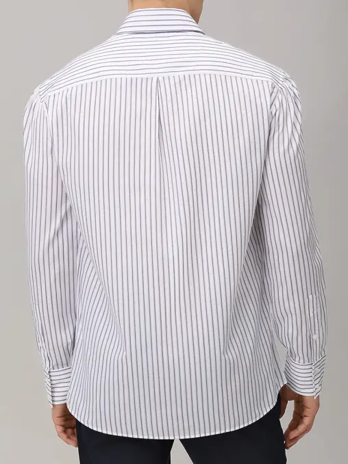 Рубашка Basic Fit хлопковая BRUNELLO CUCINELLI