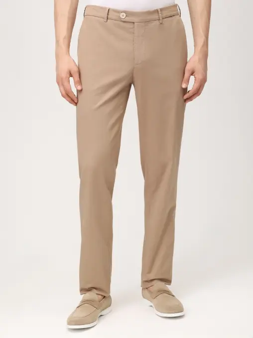 Брюки хлопковые BRUNELLO CUCINELLI