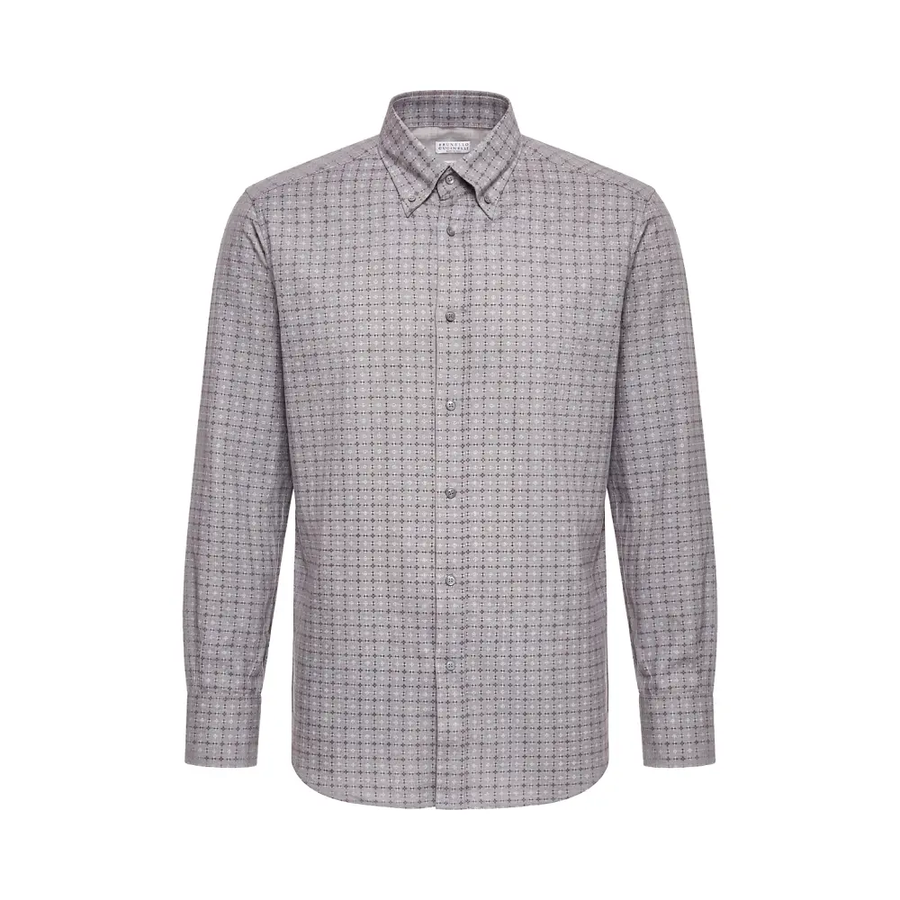 Рубашка Basic Fit хлопковая