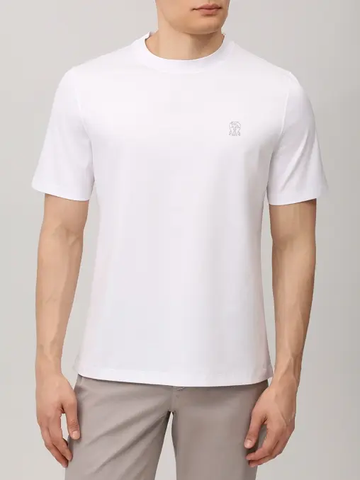 Футболка хлопковая BRUNELLO CUCINELLI