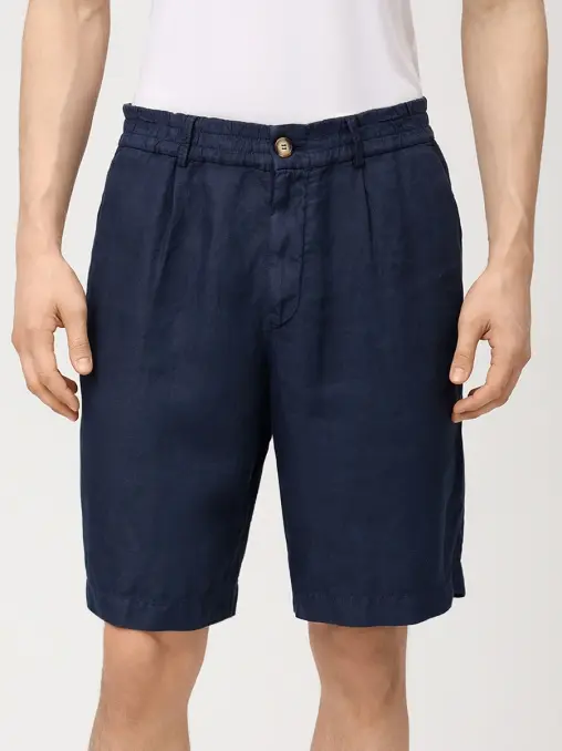 Шорты льняные BRUNELLO CUCINELLI