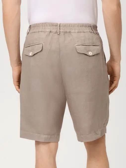 Шорты льняные BRUNELLO CUCINELLI