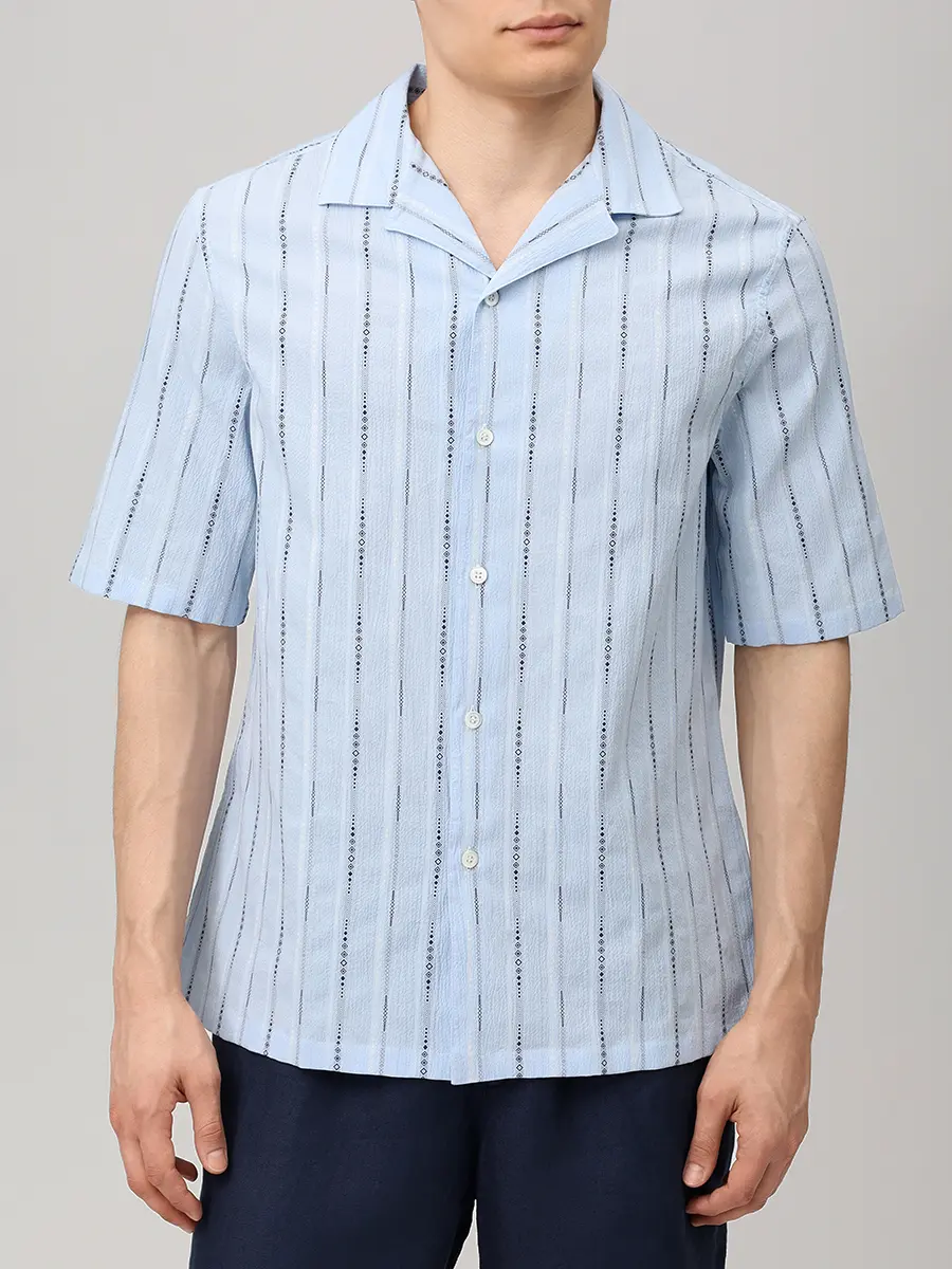 Рубашка Easy Fit хлопковая