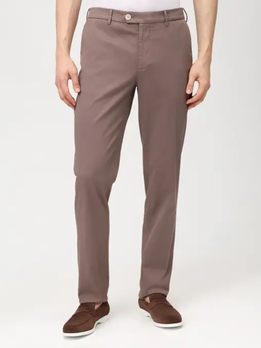 Брюки хлопковые BRUNELLO CUCINELLI