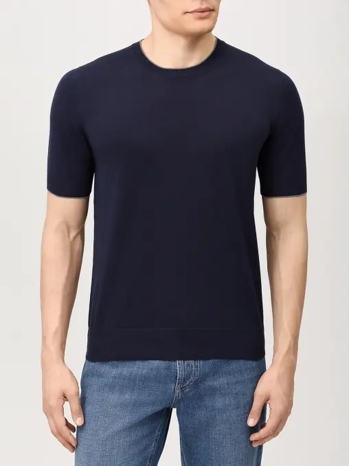 Футболка хлопковая BRUNELLO CUCINELLI