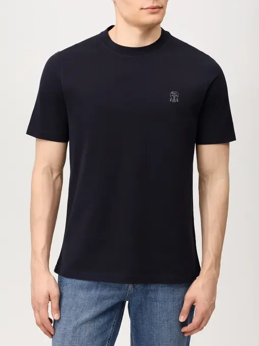 Футболка хлопковая BRUNELLO CUCINELLI