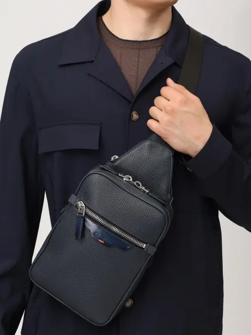 Сумка кожаная SANTONI
