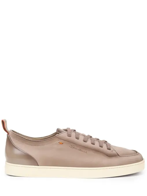 Кеды из нубука SANTONI