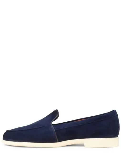 Лоферы замшевые SANTONI