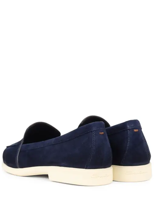 Лоферы замшевые SANTONI
