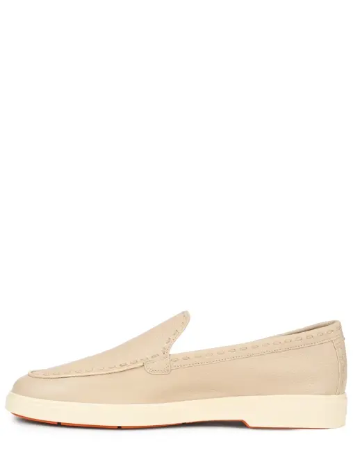 Лоферы кожаные SANTONI