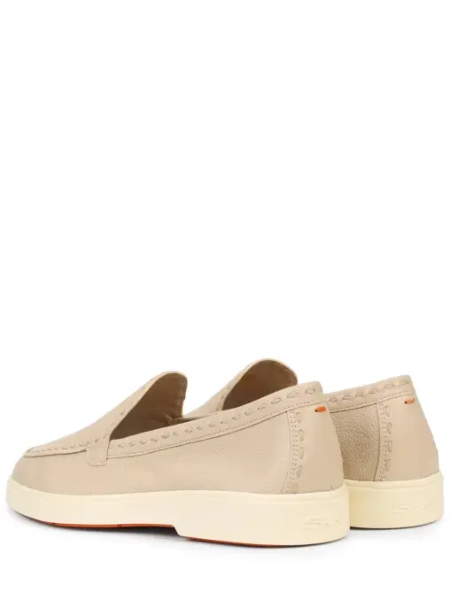 Лоферы кожаные SANTONI
