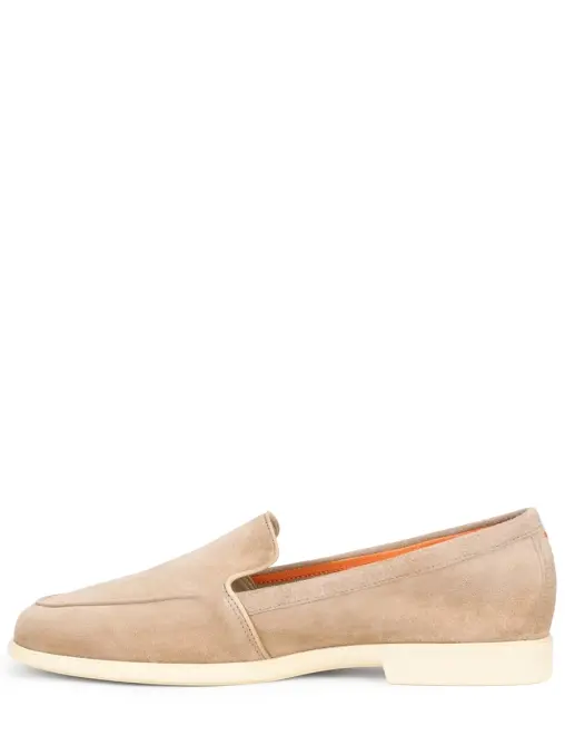 Лоферы замшевые SANTONI