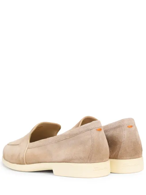 Лоферы замшевые SANTONI