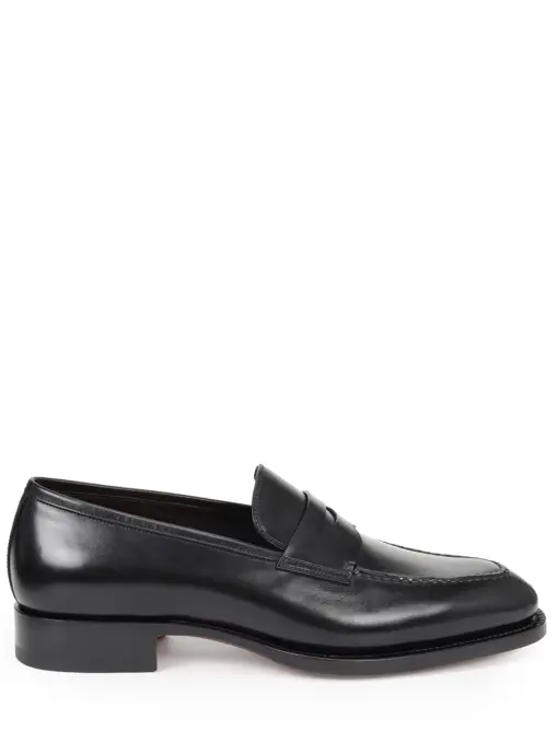 Лоферы кожаные SANTONI