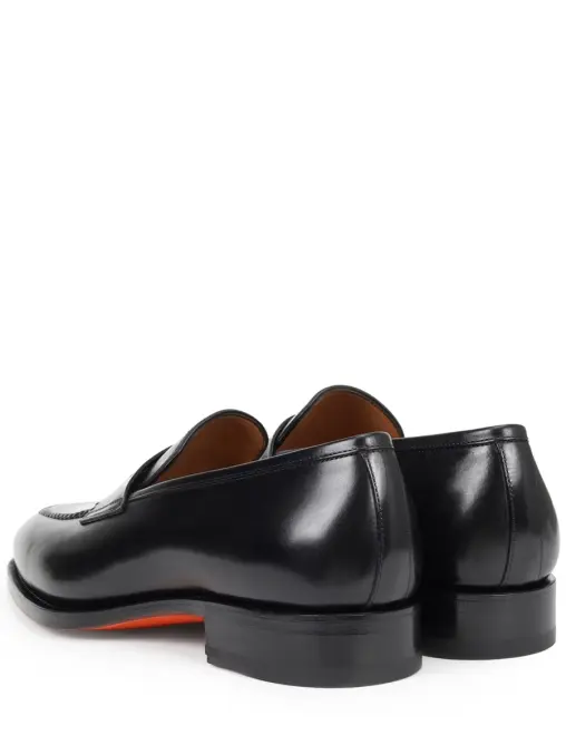 Лоферы кожаные SANTONI