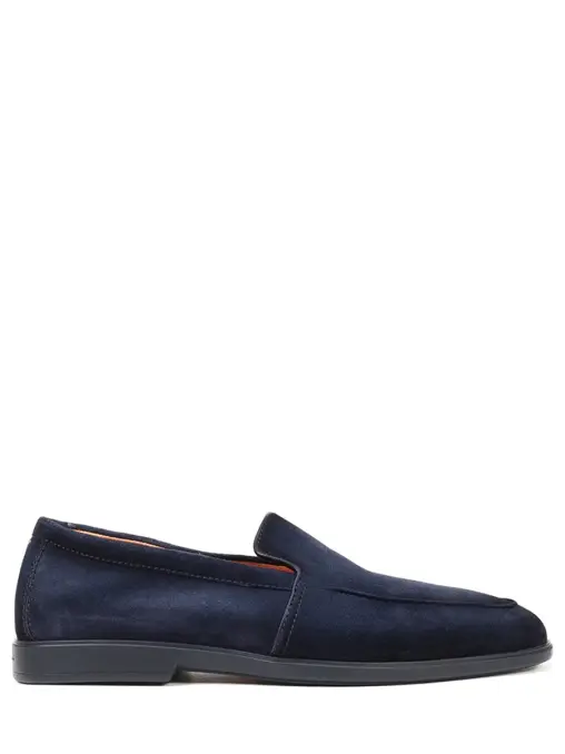 Лоферы замшевые SANTONI