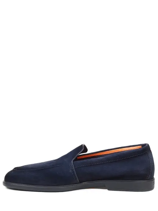 Лоферы замшевые SANTONI