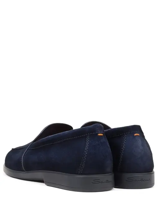 Лоферы замшевые SANTONI
