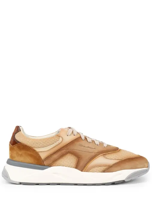 Кроссовки замшевые SANTONI