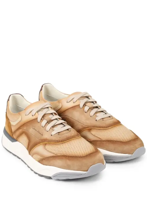 Кроссовки замшевые SANTONI