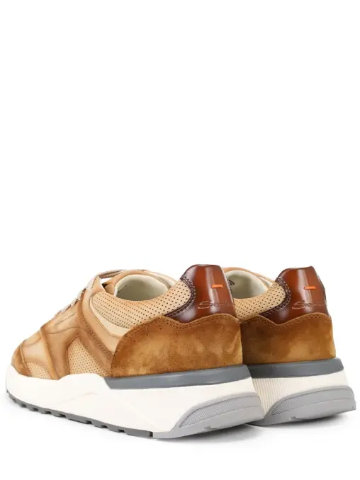 Кроссовки замшевые SANTONI
