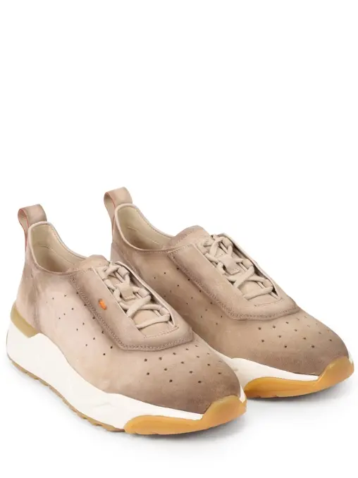 Кроссовки замшевые SANTONI