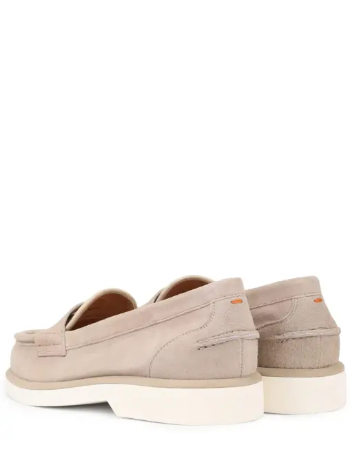 Лоферы замшевые SANTONI