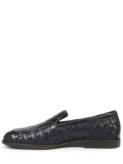 Лоферы кожаные SANTONI