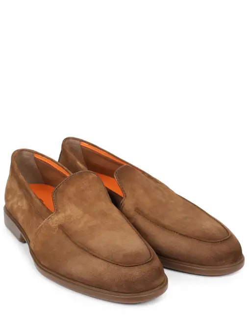 Лоферы замшевые SANTONI