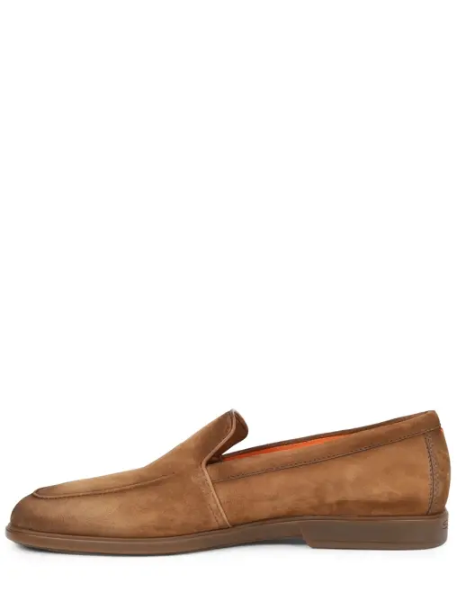 Лоферы замшевые SANTONI
